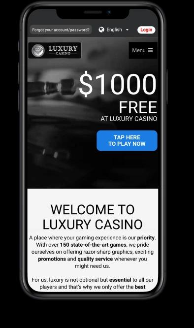 Luxury Casino mobile